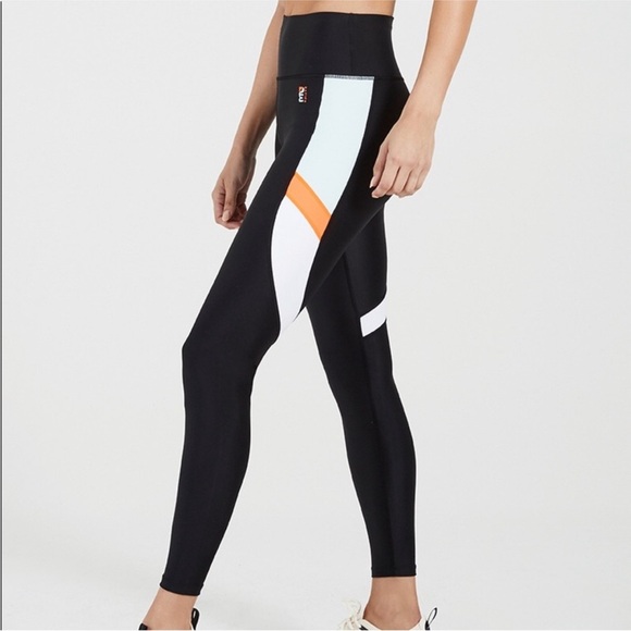 P. E Nation Star Force Paneled High Rise Leggings - Picture 1 of 11